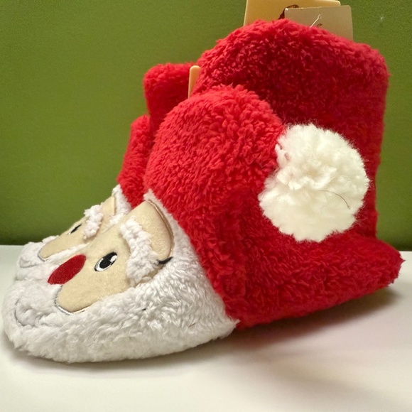 Holiday Sherpa Slipper Boot - Picture 3 of 5